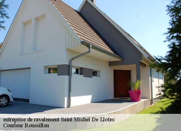 entreprise de ravalement  saint-michel-de-llotes-66130 Courleur Roussillon